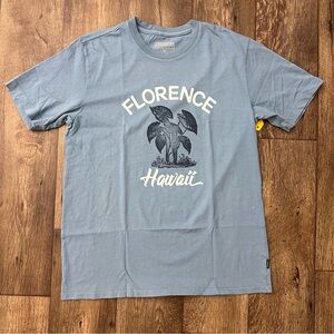 Florence Marine X 100% Cotton Taro Hawaii T-shirt Men’s Size M Blue